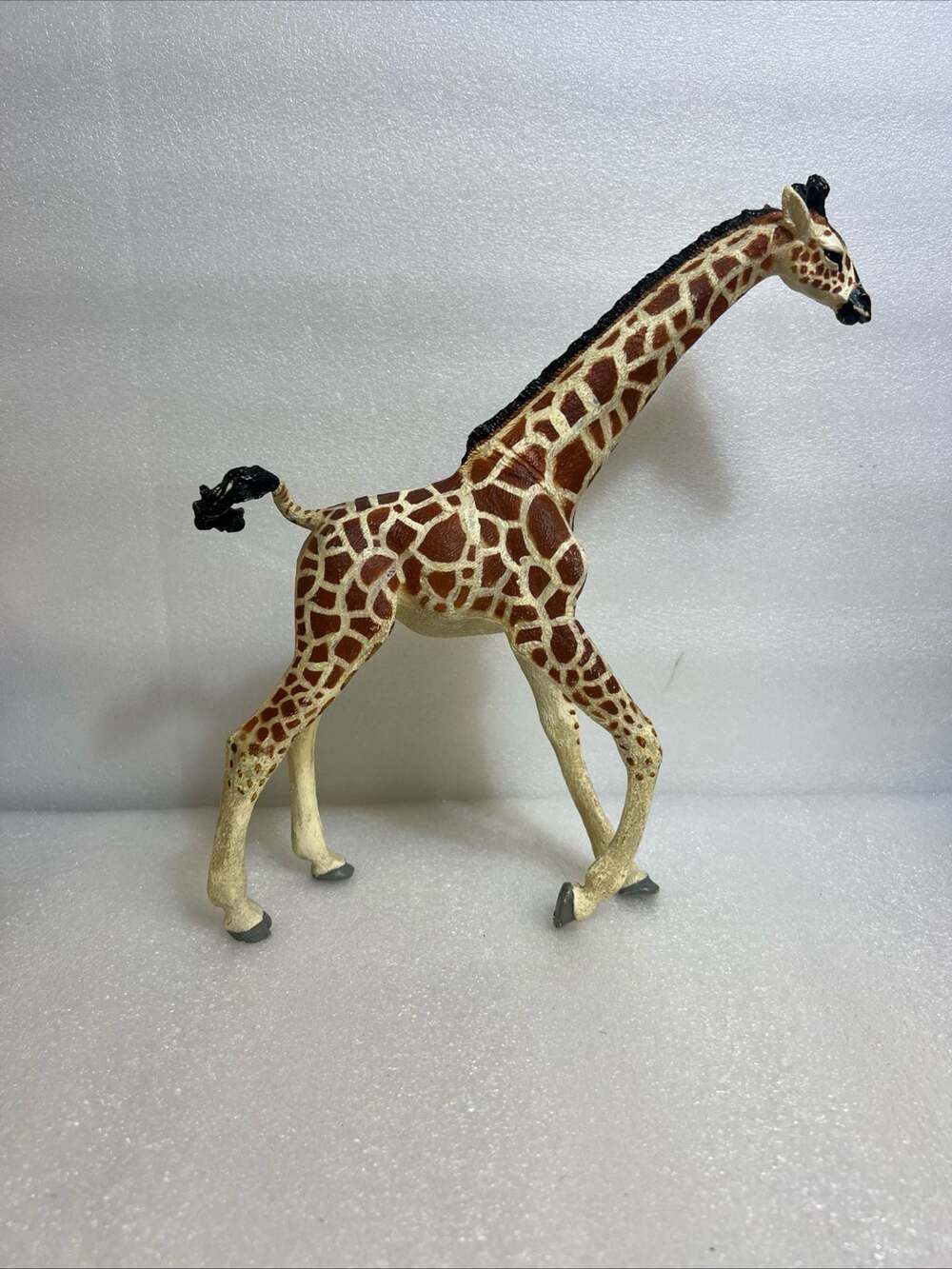 Vintage 1992 Safari Ltd Reticulated Giraffe Plastic Figurine Wildlife Animal Toy